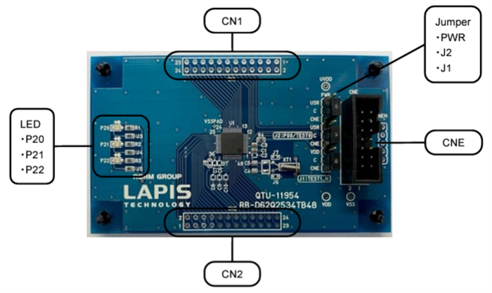 Circuit de localisation - ROHM Semiconductor Carte de référence RB-D62Q2534TB48